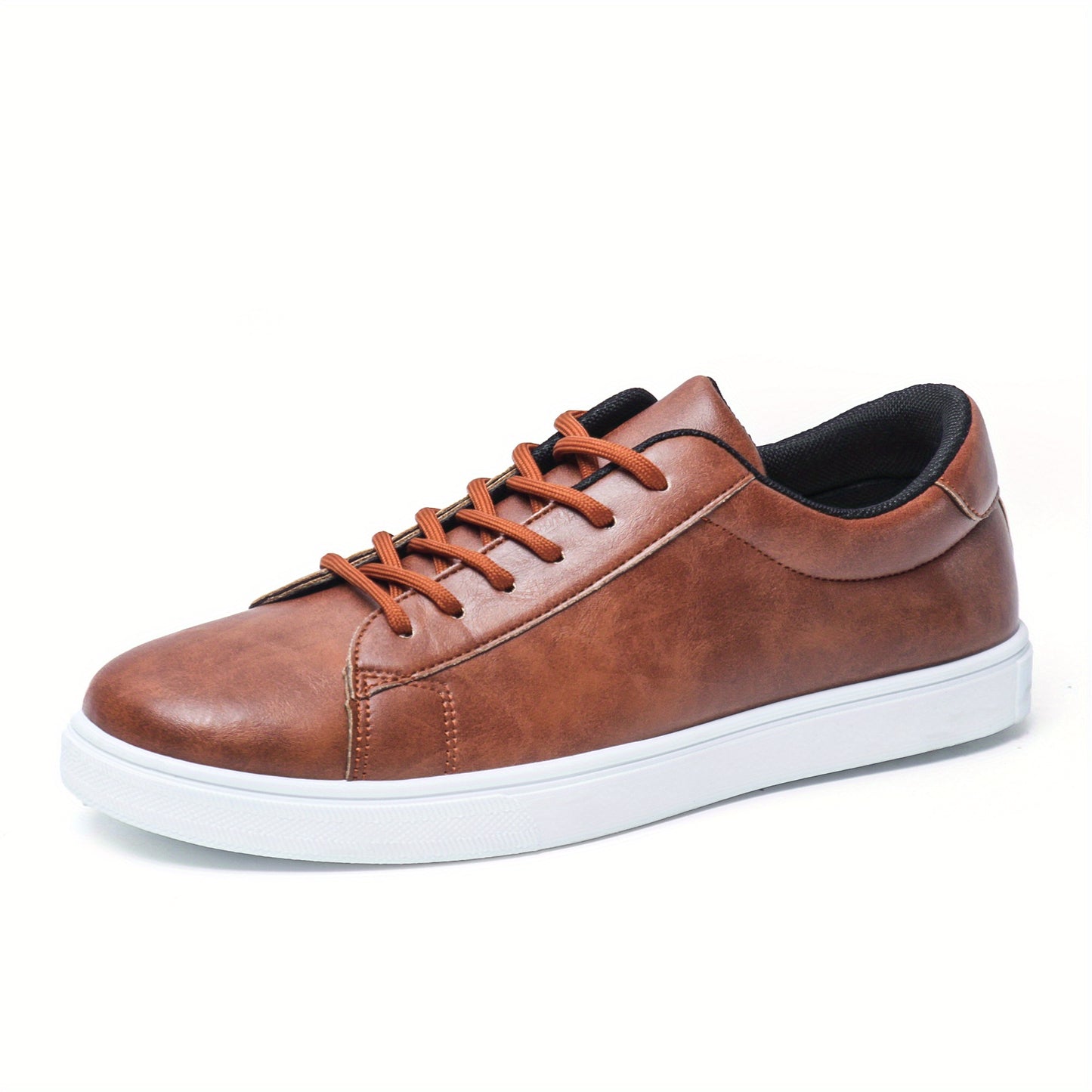 Men's Trendy Lace-Up Sneakers - Casual Outdoor Walking Shoes